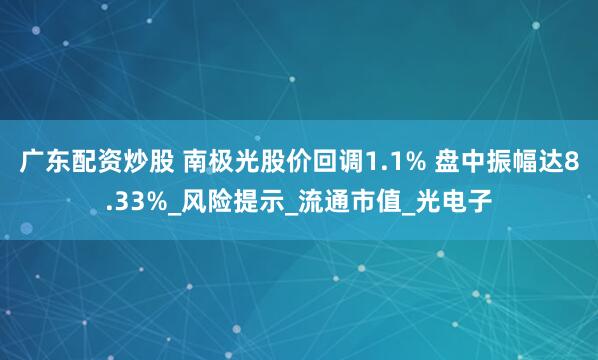 广东配资炒股 南极光股价回调1.1% 盘中振幅达8.33%_风险提示_流通市值_光电子